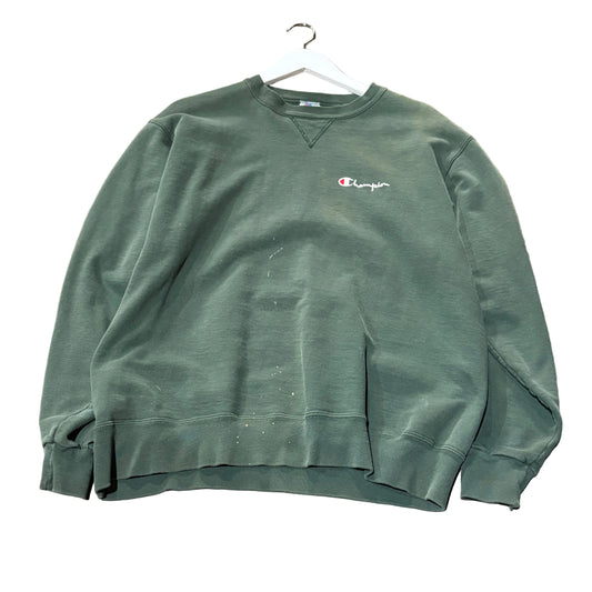1990s Champion Reverse Weave Green Sweatshirt (L)