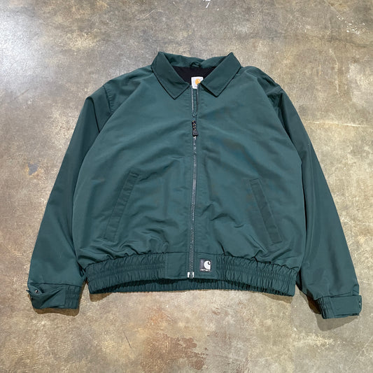 Green Nylon Carhartt Jacket 2