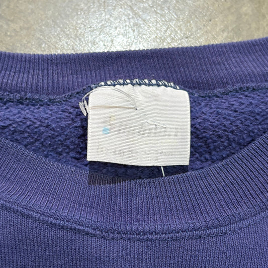 Faded Navy Auburn War Eagle Stedman Raglan Crew