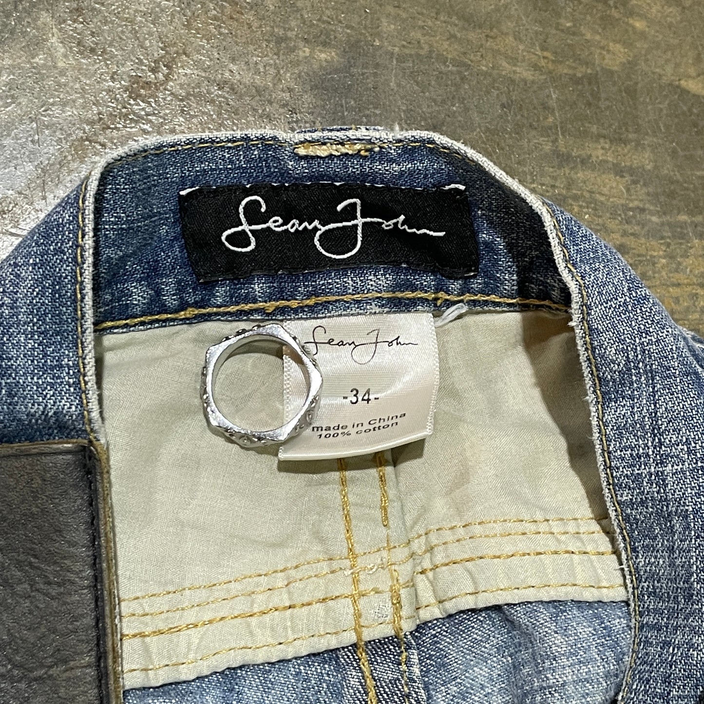 Y2K Sean John Baggy Denim Jeans (L)