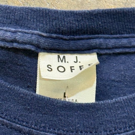 Navy Auburn Spell Ouy MJ Soffe Tee