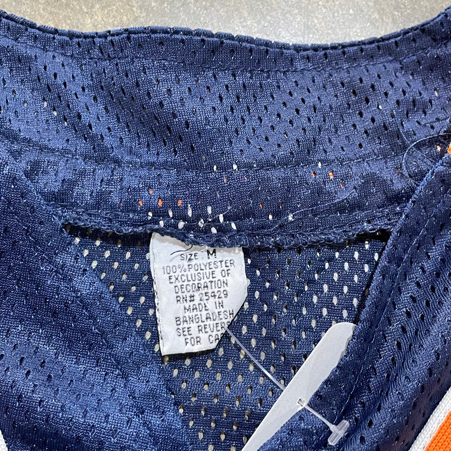 Two Tone Auburn Baseball Mesh Jersey Genuine Stuff