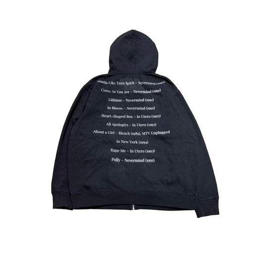 AMIS ET FLEURS Baby Boy Kurt Zip Up Hoodie Black