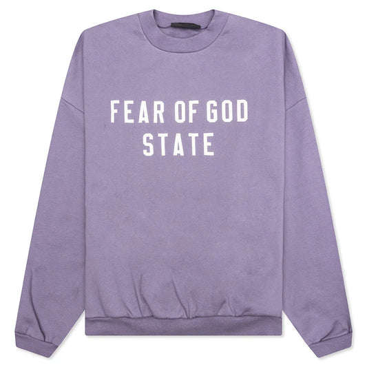 Essentials Heavy Fleece Crewneck - Lavender
