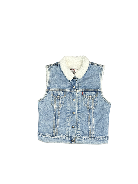 Levi's Sherpa Lined Denim Vest (M)