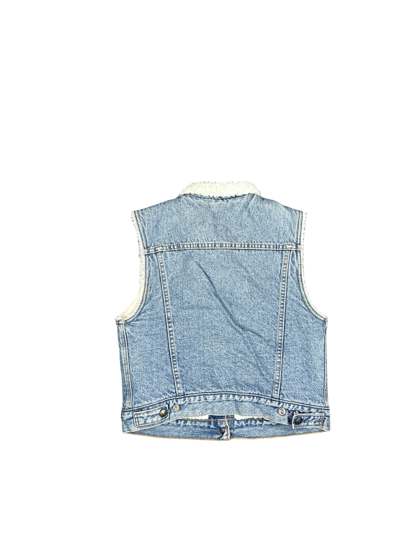 Levi's Sherpa Lined Denim Vest (M)