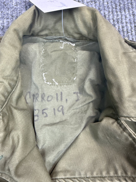 Olive Military Field Jacket (M)