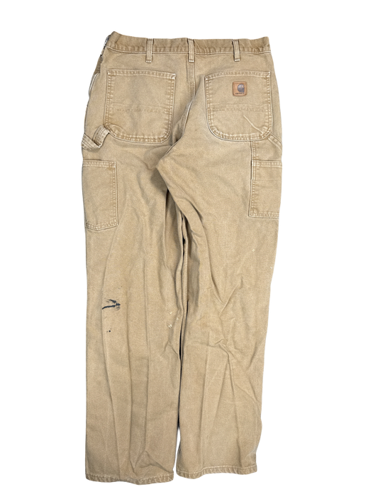 Carhartt Relaxed Fit Canvas Work Pants (33)