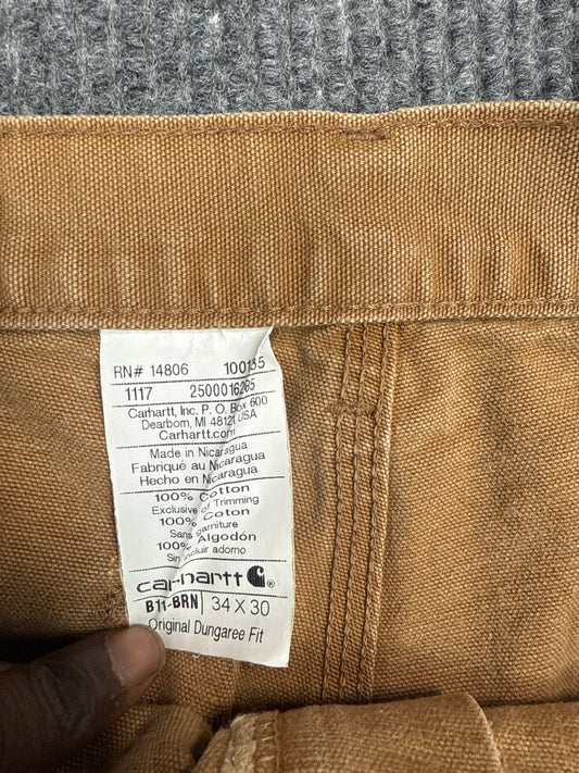 Carhartt Original Dungaree Fit Work Pants (30x34)