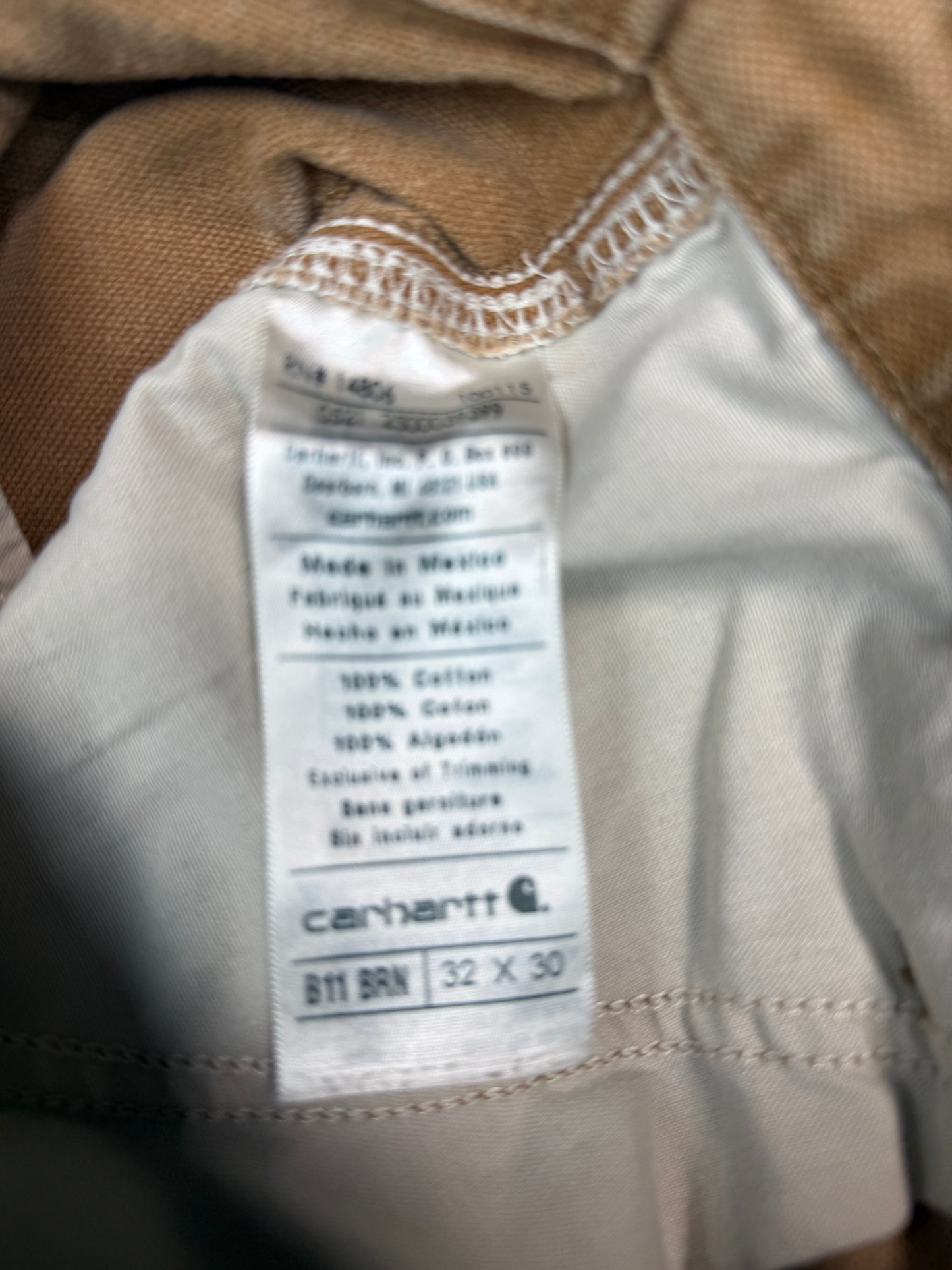 Carhartt Double Knee Work Pants (30x32)