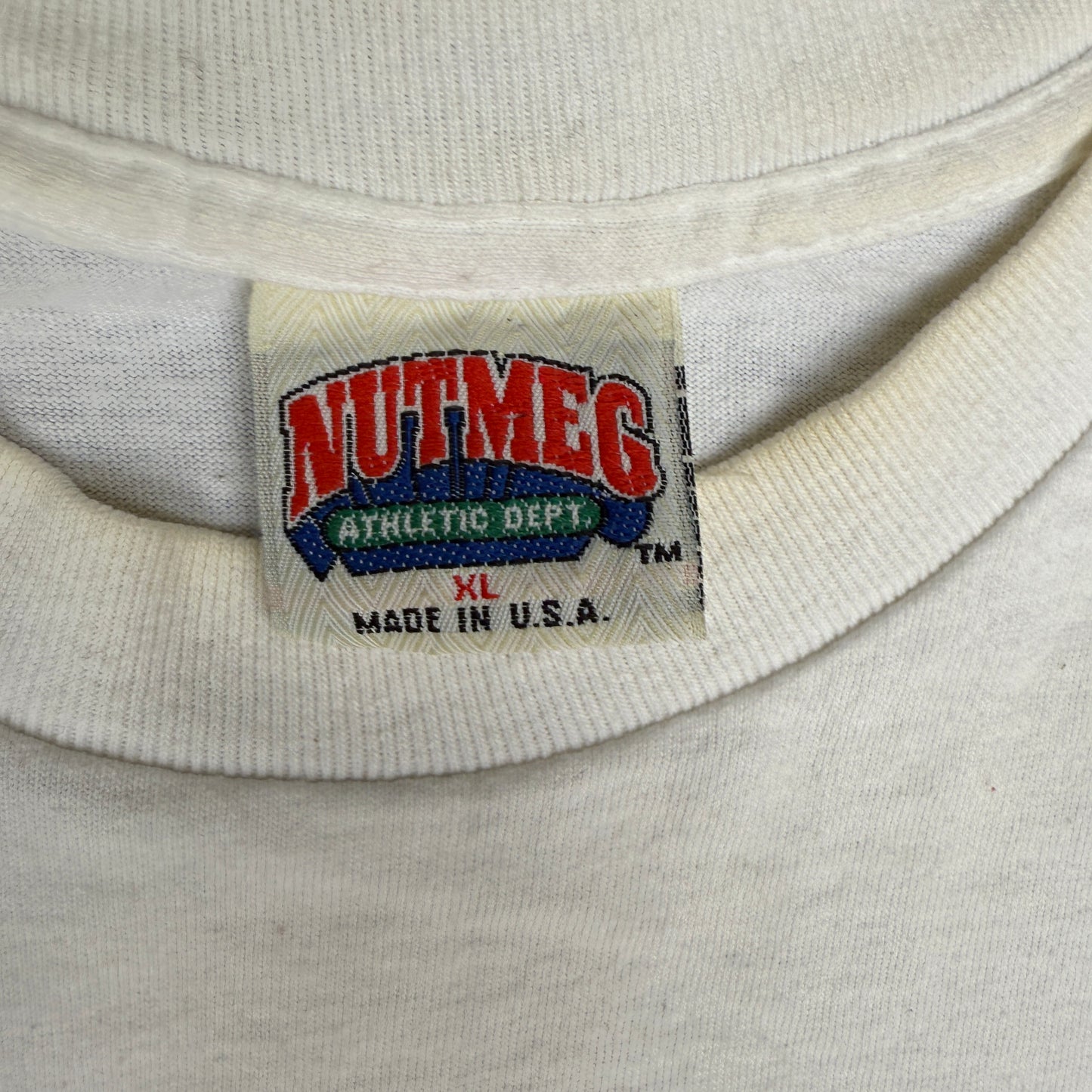 1990s Chiefs Style Nutmeg Graphic T-Shirt (XL)