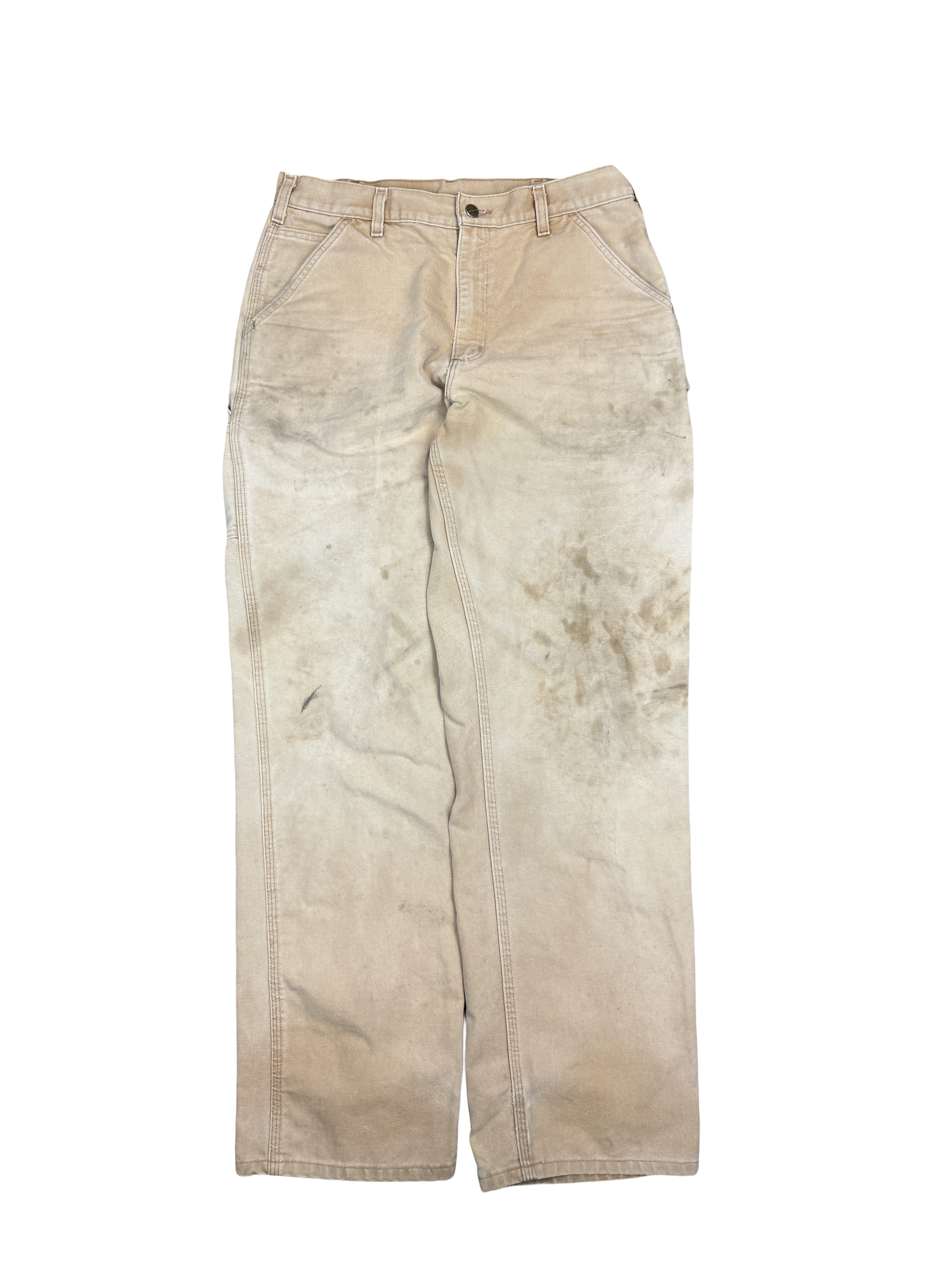 Carhartt B11 Brown Duck Work Pants (34x34)