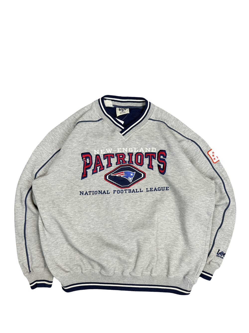 1990s Lee Sport New England Patriots NFL Pullover Sweatshirt (L)