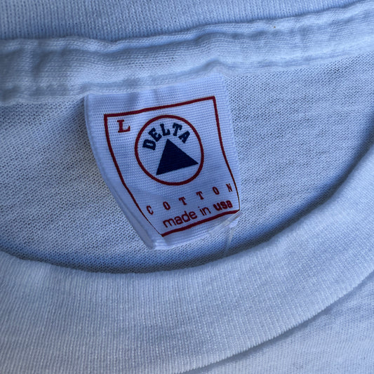 1990s Alabama vs Auburn Rivalry Football Graphic Tee (L)