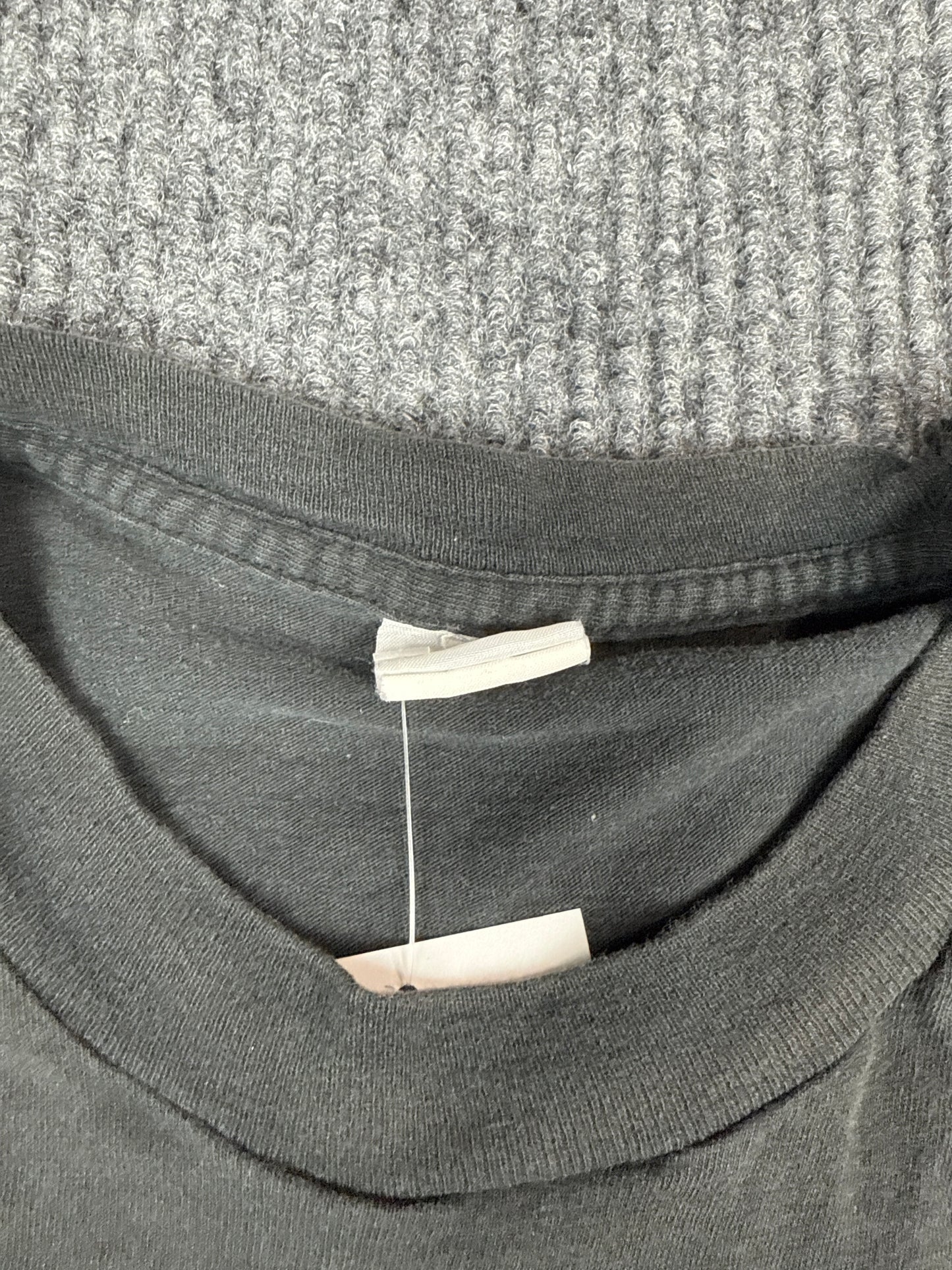 Faded Black Pocket T-Shirt (2XL)