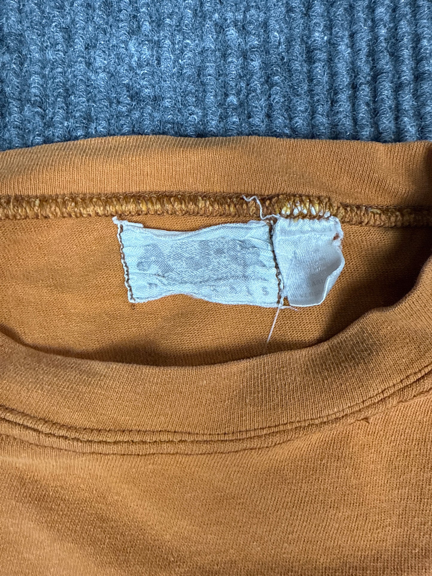 Burnt Orange Pocket Tee (L)