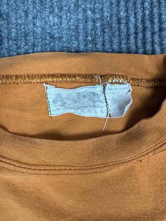 Burnt Orange Pocket Tee (L)