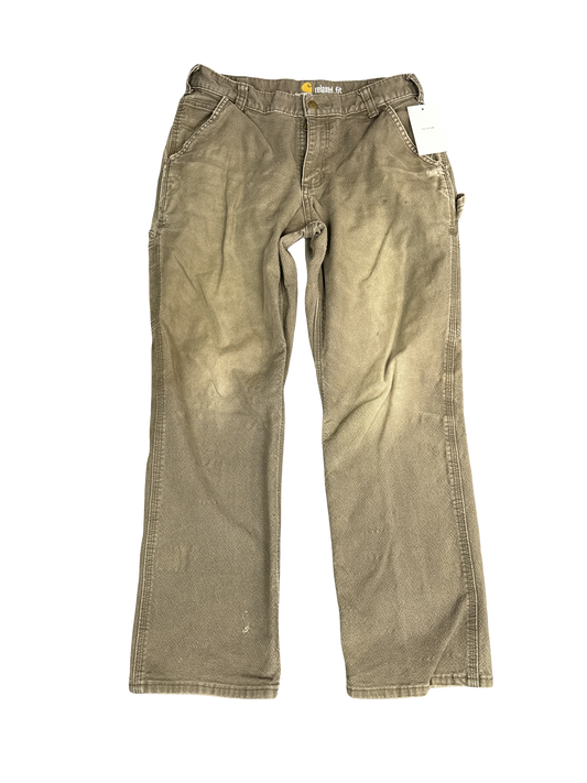 Carhartt Relaxed Fit Canvas Work Pants (32x30)