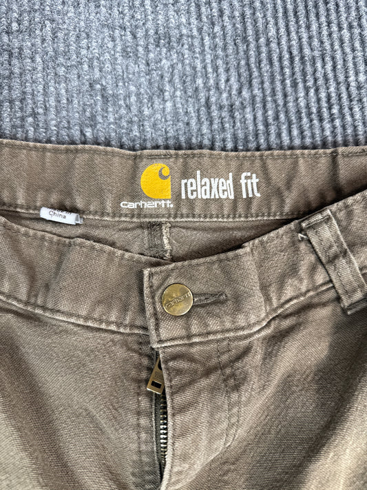Carhartt Relaxed Fit Canvas Work Pants (32x30)
