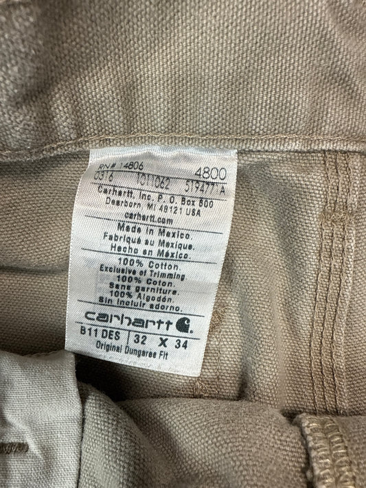 Carhartt Original Dungaree Fit Work Pants (32x34)5
