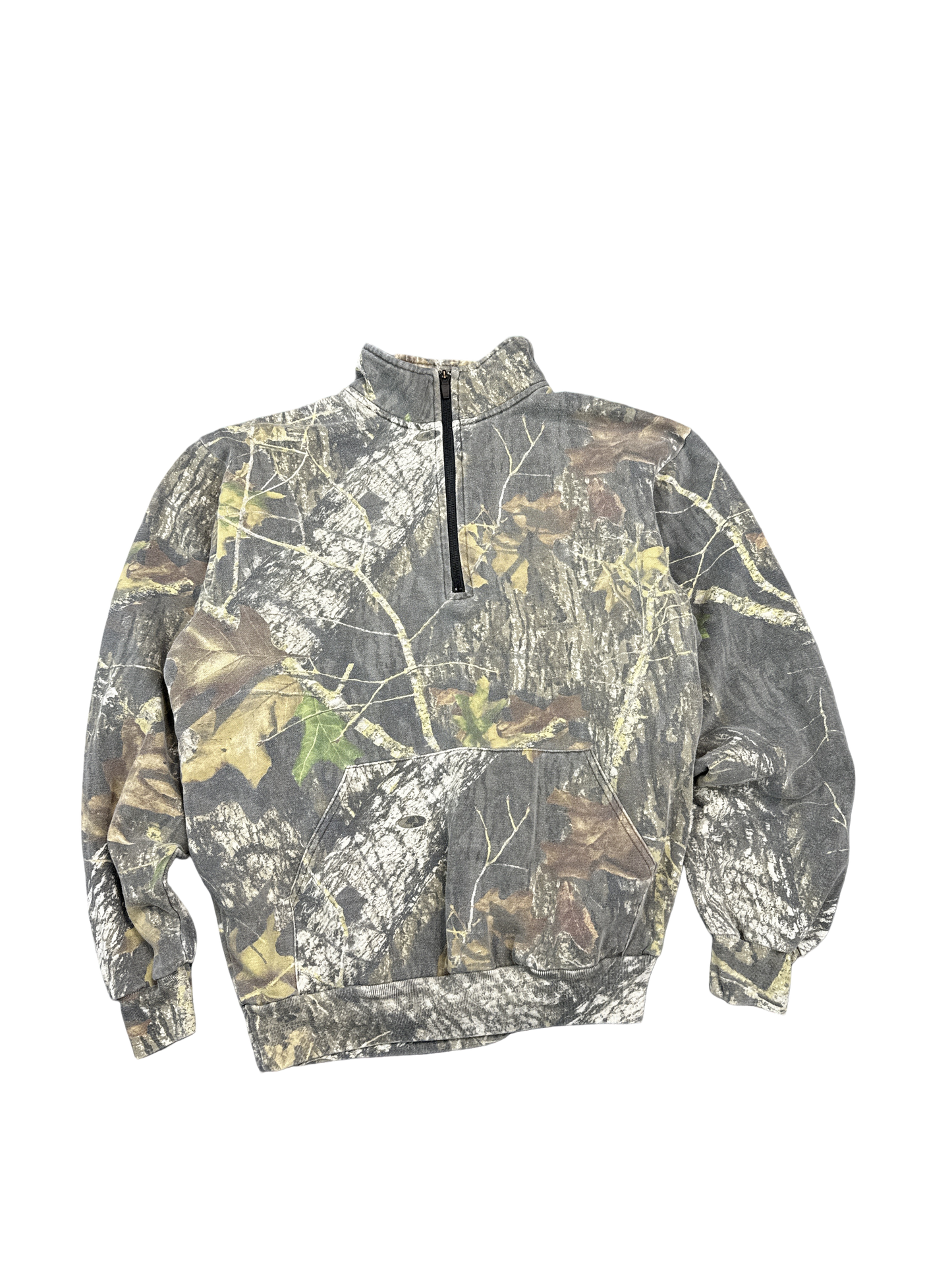 Cabela's Hunting Camo Quarter-Zip Pullover (M)