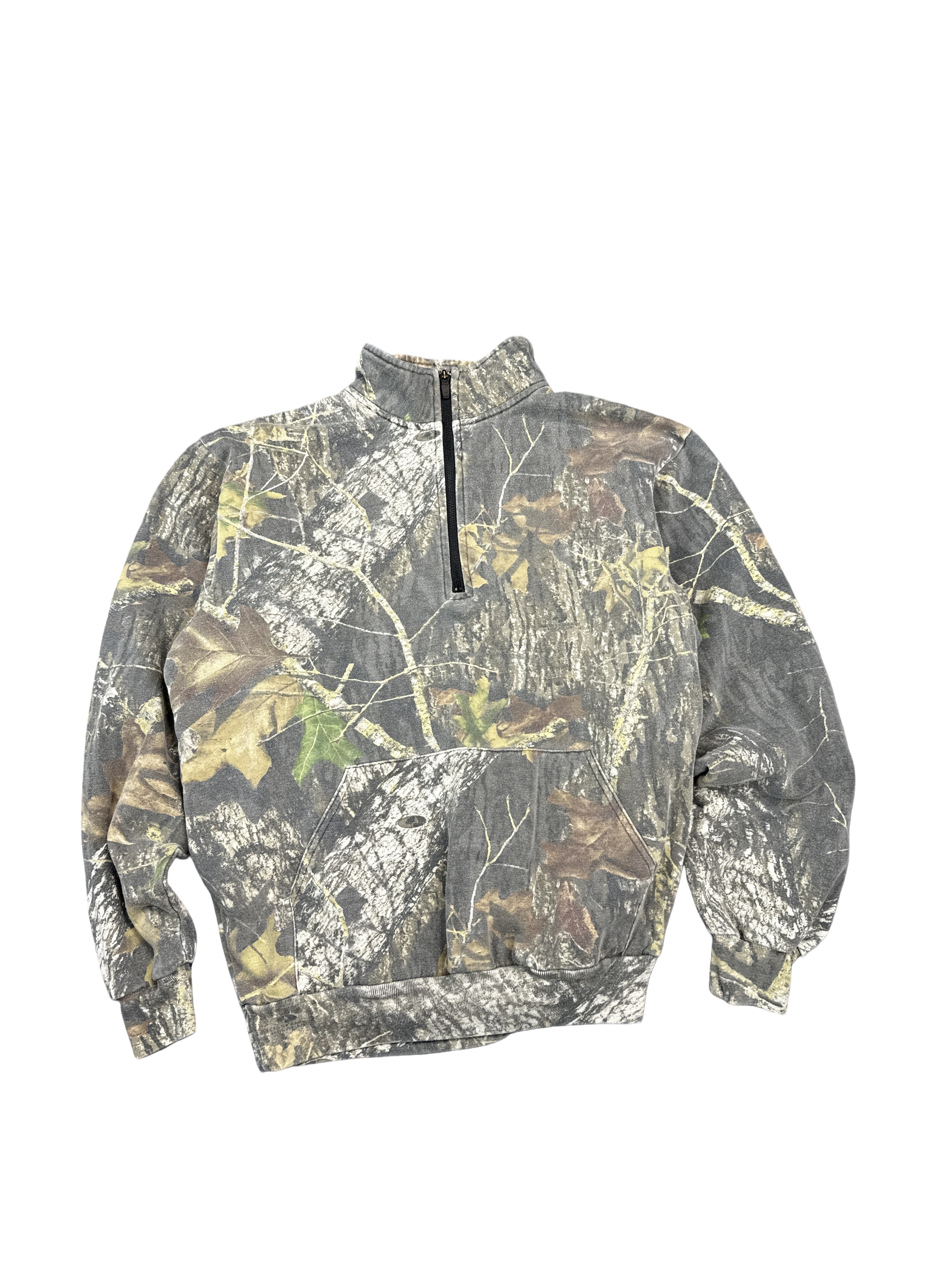 Cabela's Hunting Camo Quarter-Zip Pullover (M)