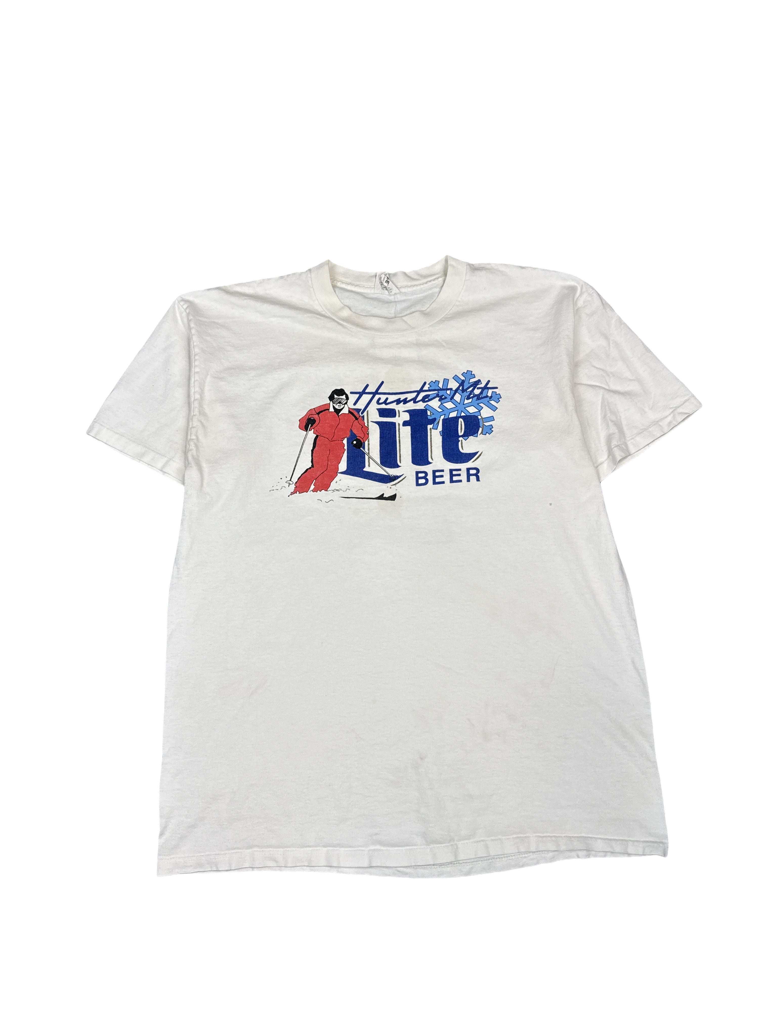 1980s Converse Hunter Mountain Lite Beer Ski Graphic Tee (XL)