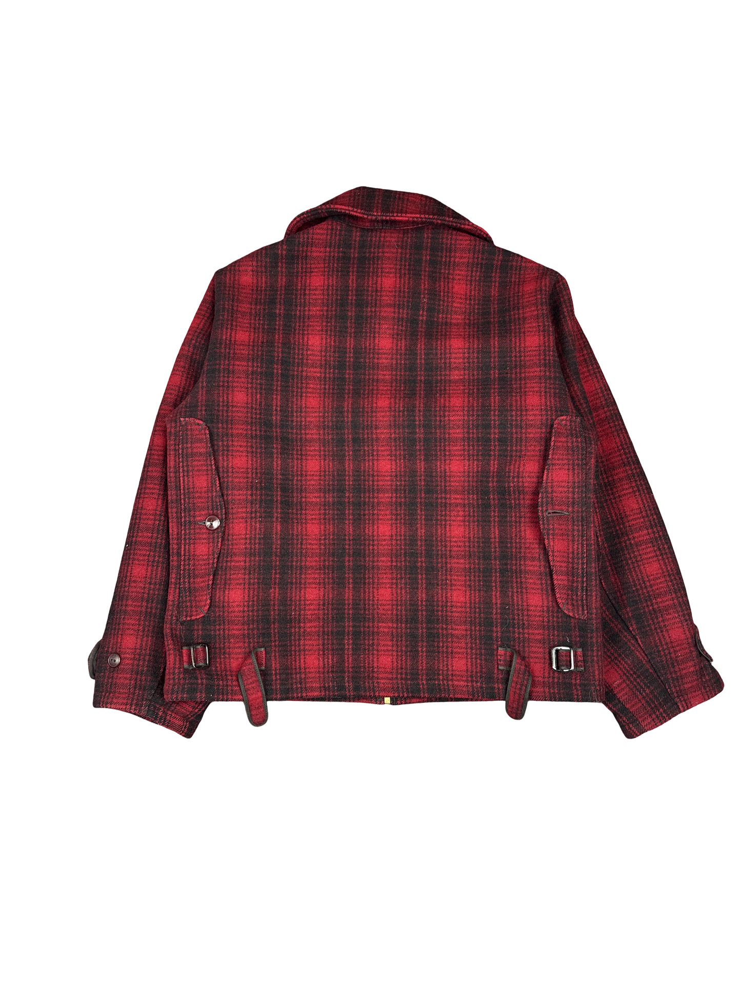 Woolrich Red Plaid Wool Hunting Jacket (L)