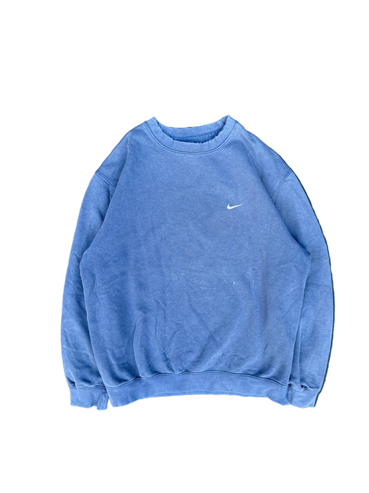 Nike Faded Blue Crewneck Sweatshirt (L)