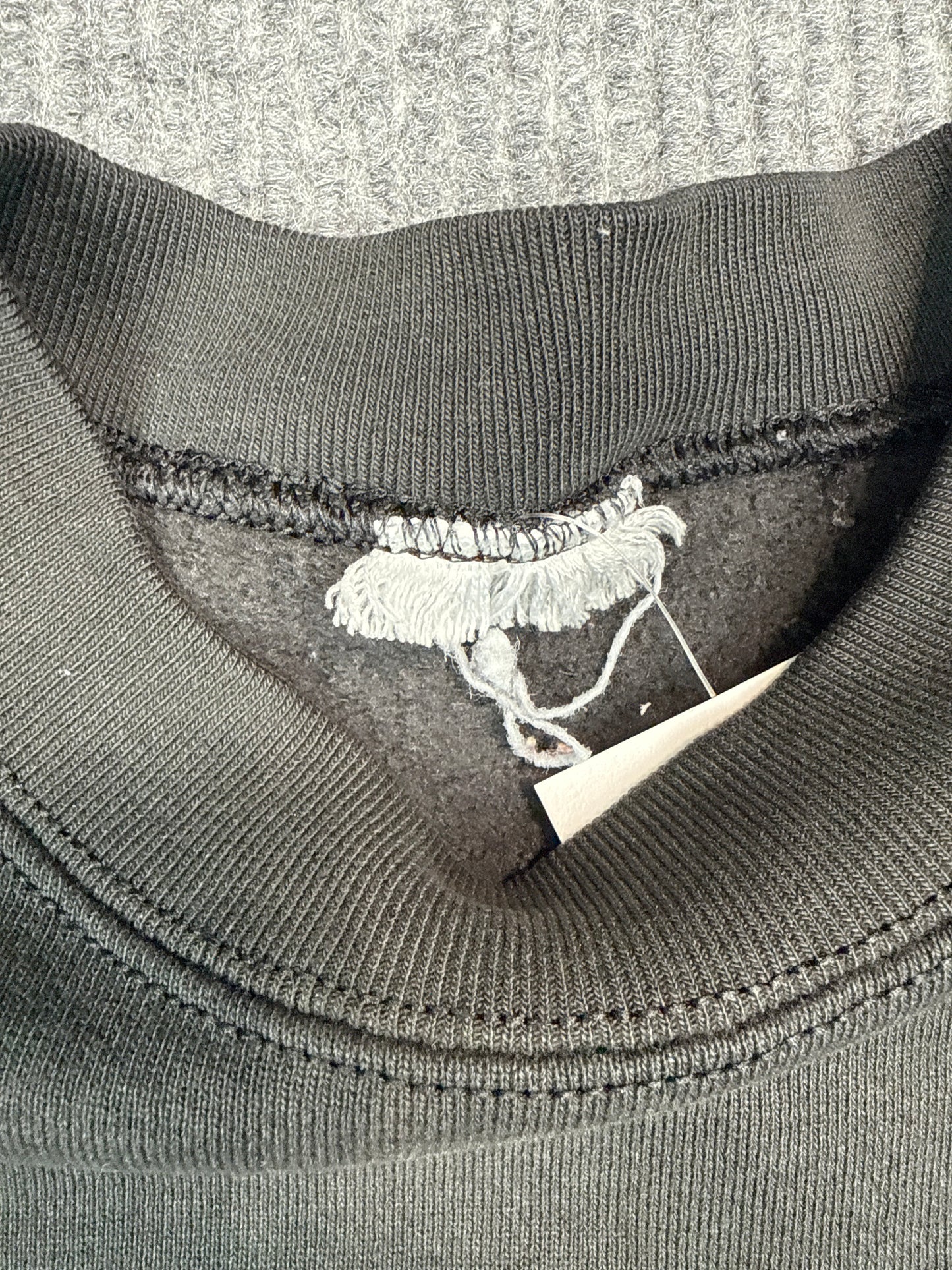 Classic Black Crewneck Sweatshirt (L)