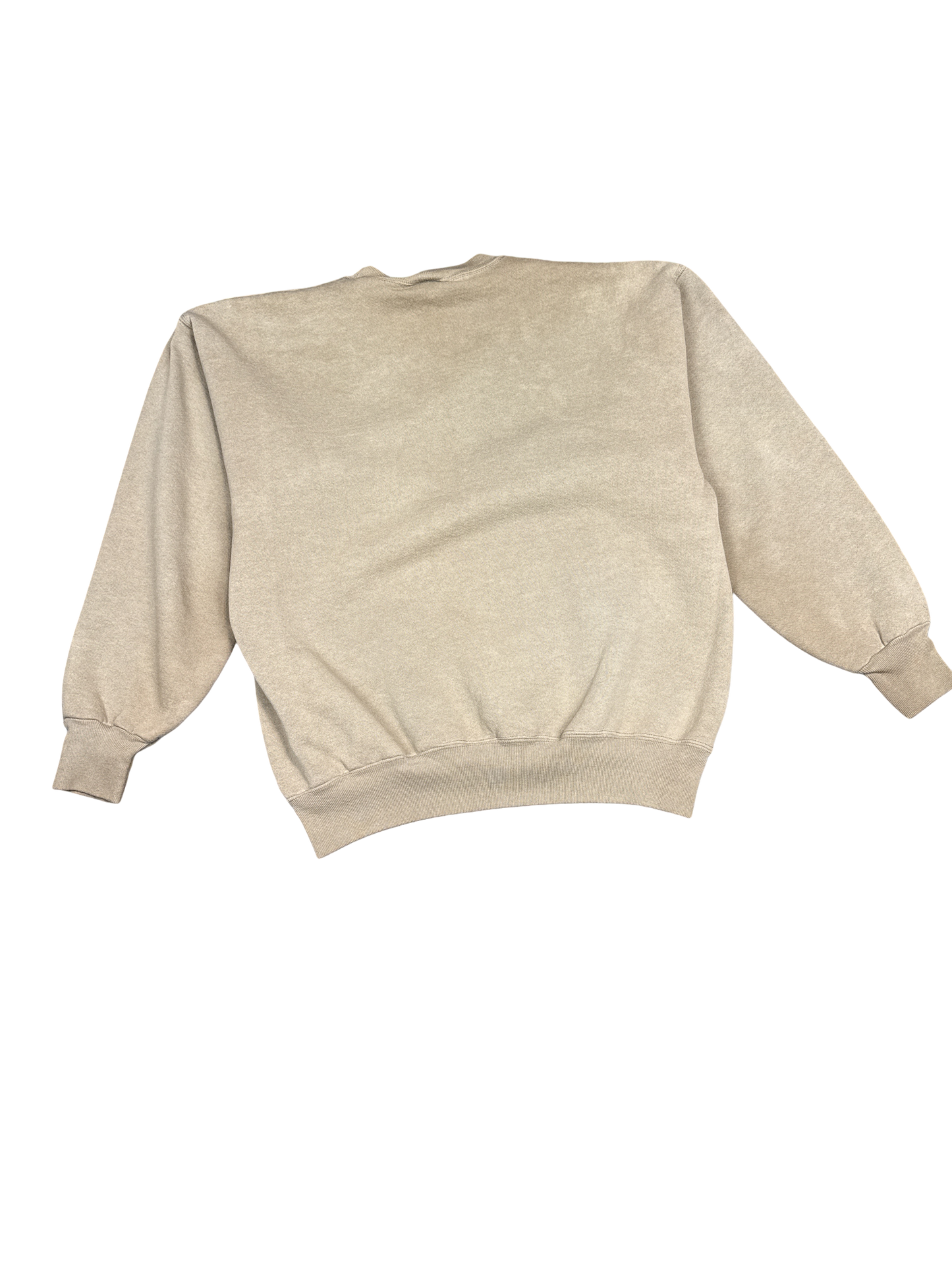 Tan Heavyweight Crewneck Sweatshirt (M)