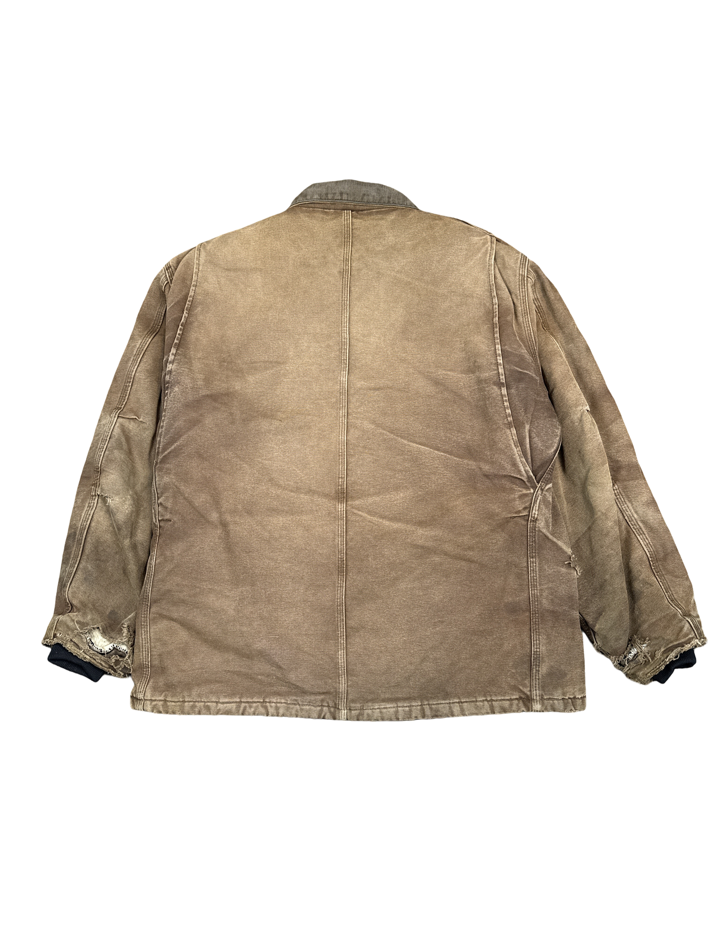 Carhartt Distressed Duck Canvas Work Jacket (XL)