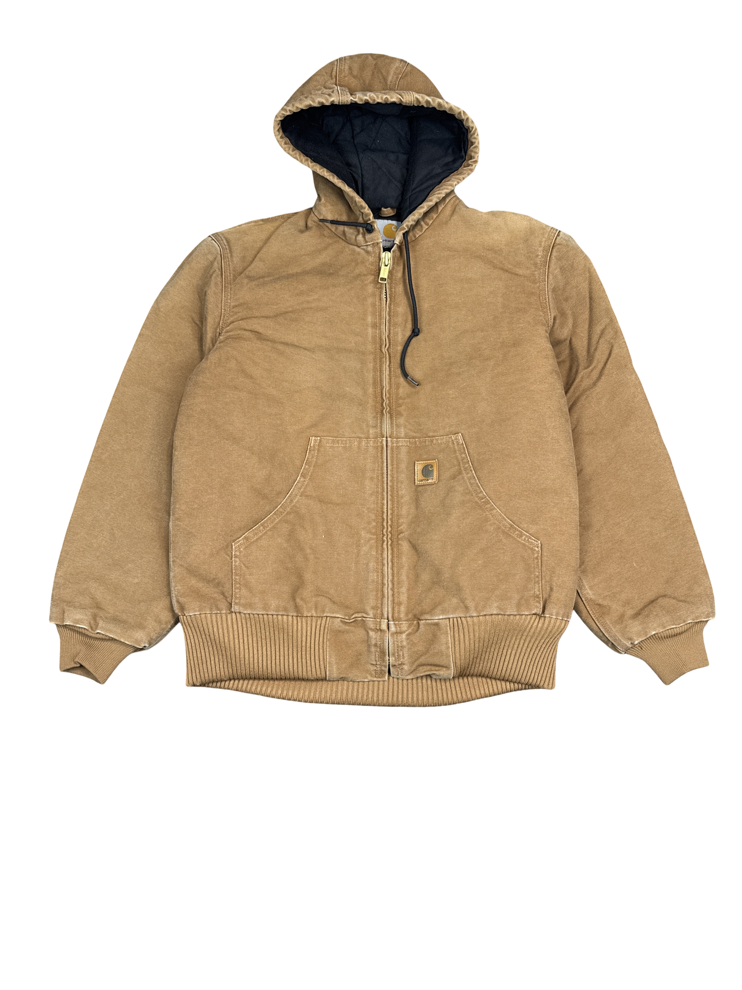 Carhartt Brown Duck Canvas Work Jacket (S)