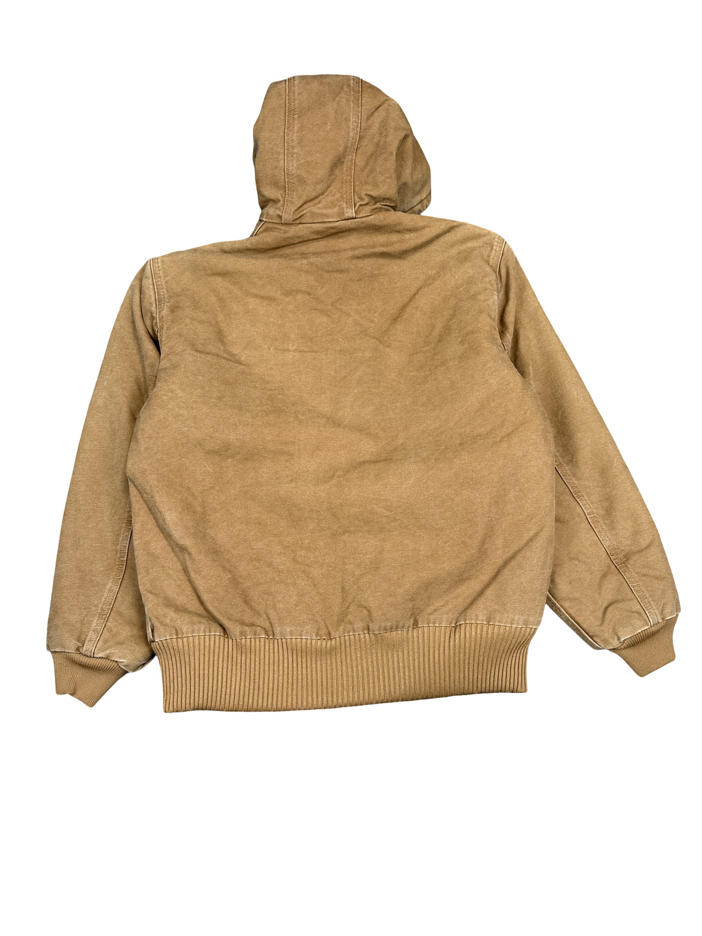 Carhartt Brown Duck Canvas Work Jacket (S)