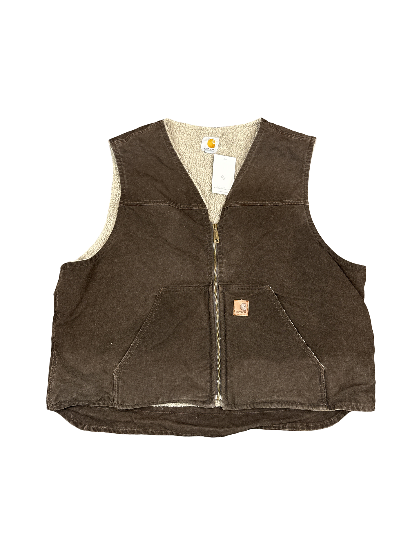 Carhartt Sherpa-Lined Work Vest (2XL)
