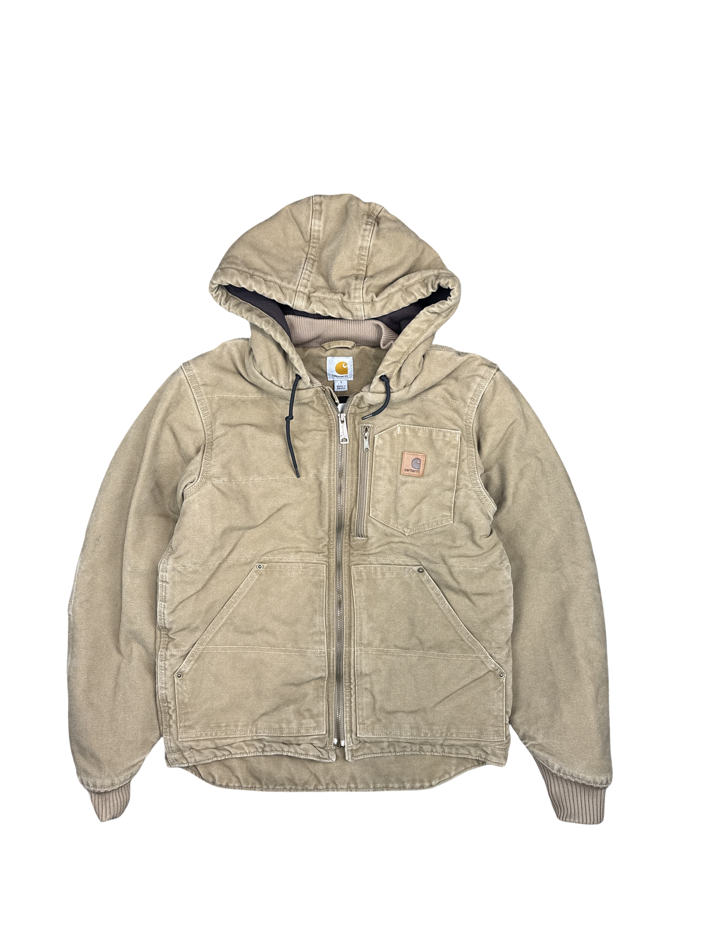 Carhartt Duck Canvas Hooded Jacket (S)