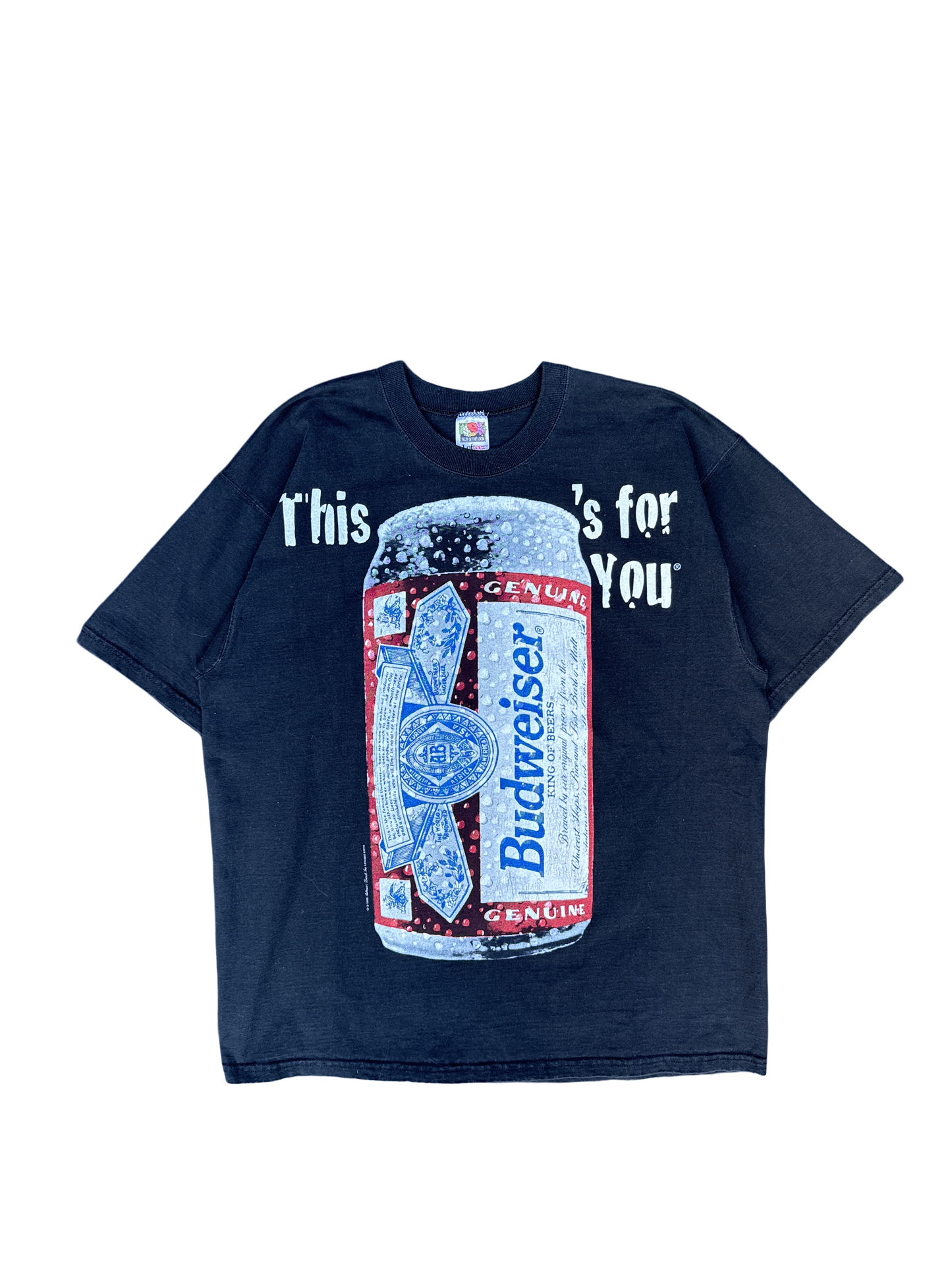 1990s Budweiser Beer Graphic Tee (XL)