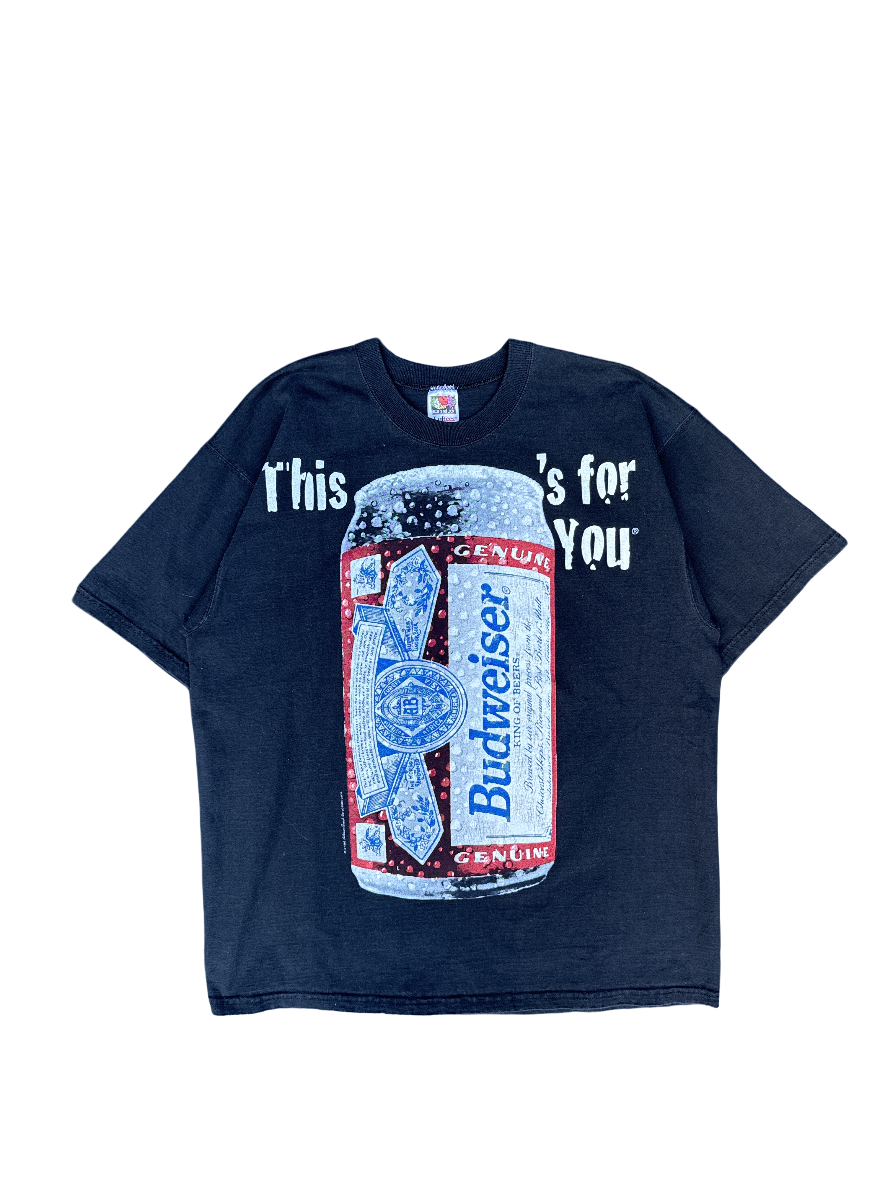 1990s Budweiser Beer Graphic Tee (XL)