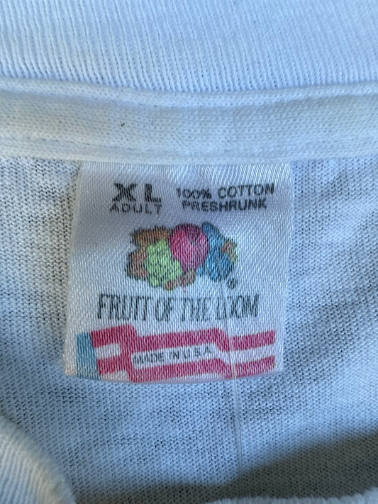 1990s Fruit of the Loom Earth Peace Unity Graphic Tee (XL)