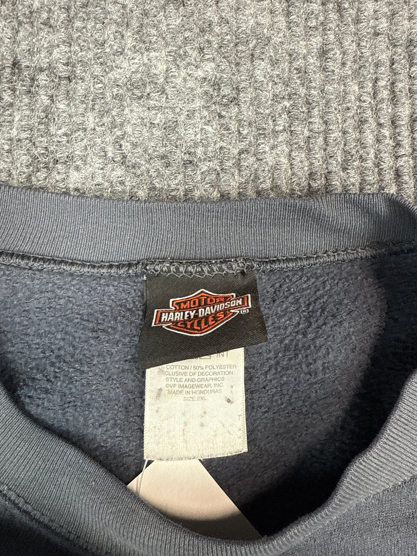Harley-Davidson Flames & Dice Graphic Sweatshirt (2XL)