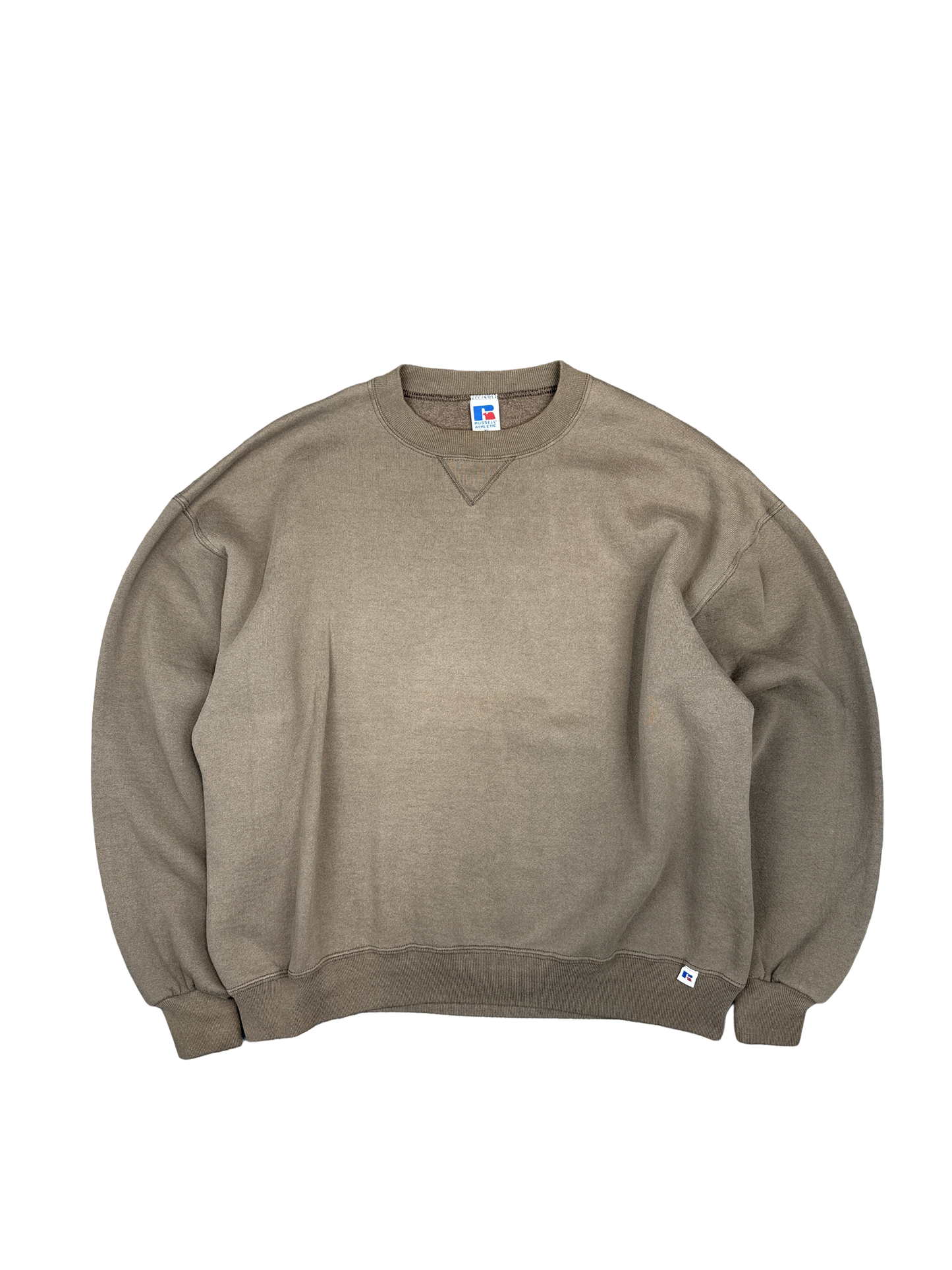 1990s Russell Athletic Brown Sweatshirt (XL)