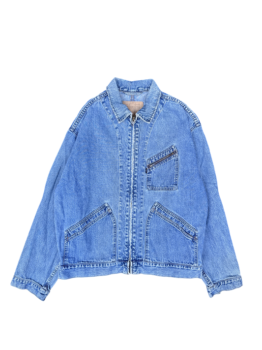 1990s Levi’s Denim Zip Jacket (XL)