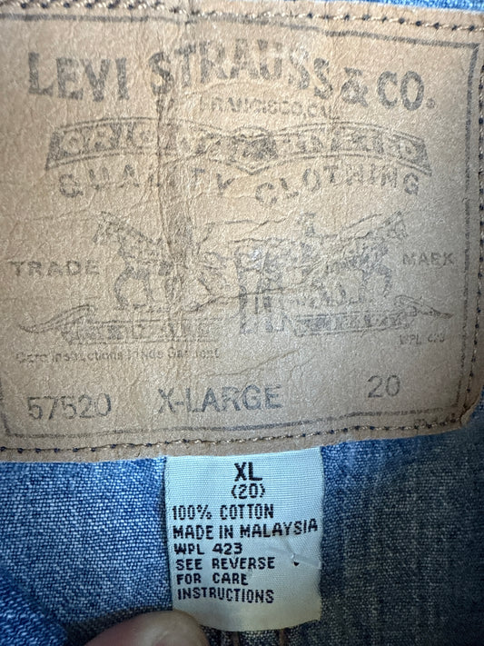 1990s Levi’s Denim Zip Jacket (XL)
