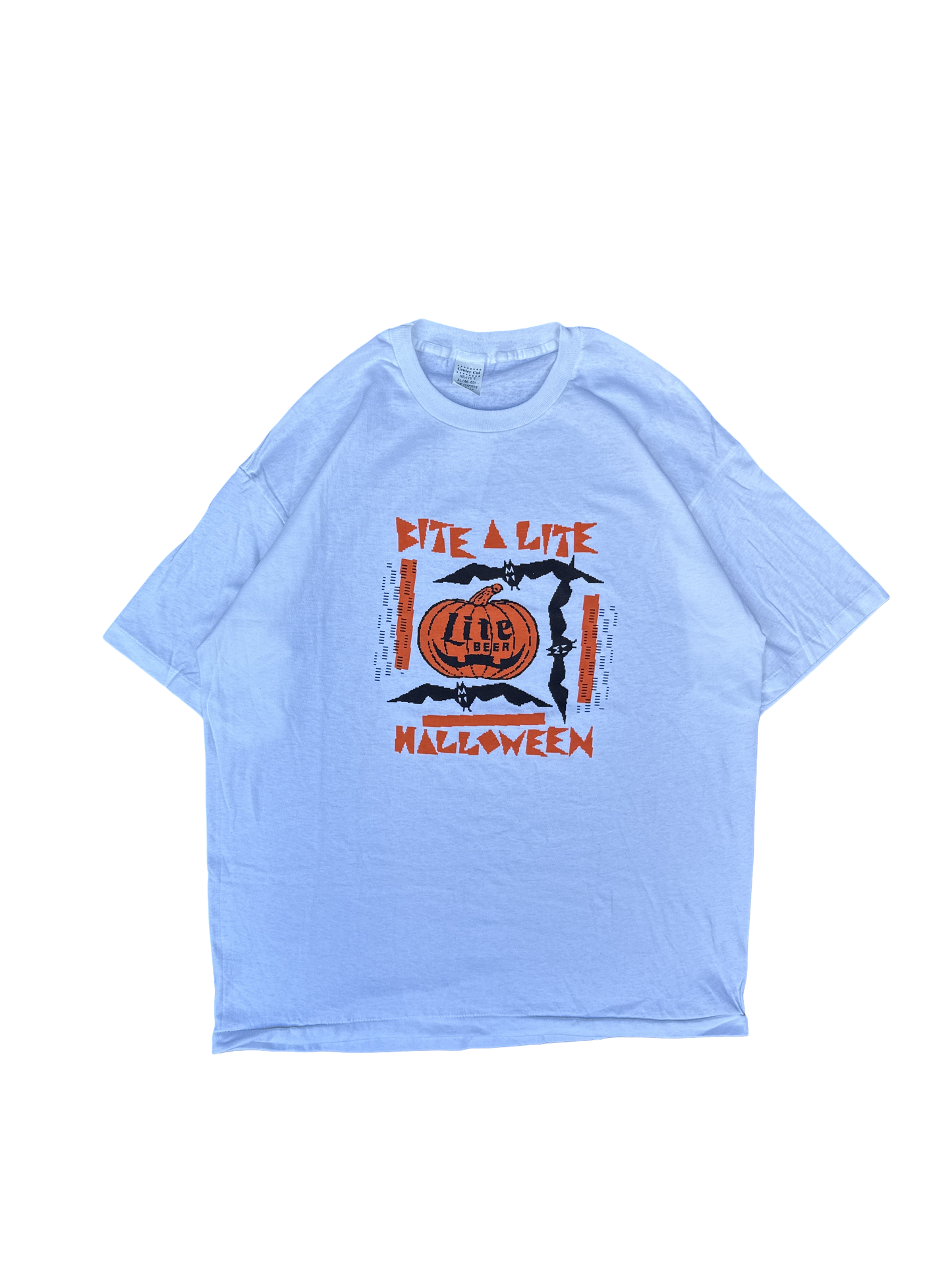 1980s Halloween Pumpkin Beer Graphic Tee (XL)