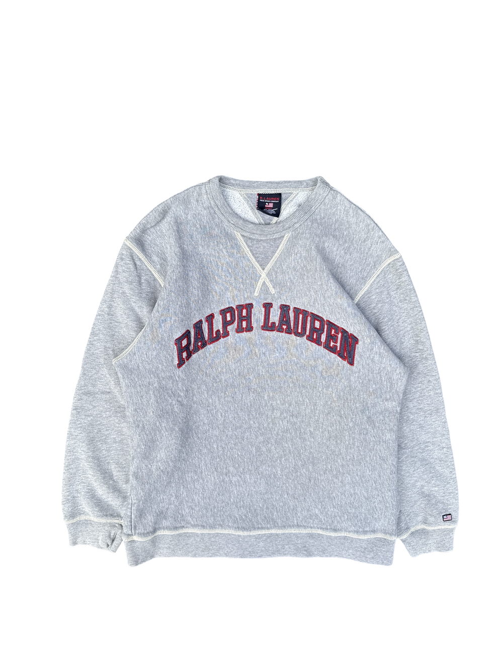 Polo Jeans Ralph Lauren Grey Crewneck Sweatshirt (S)