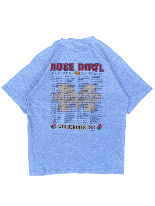 1998 Michigan Wolverines Rose Bowl Graphic Tee (L)