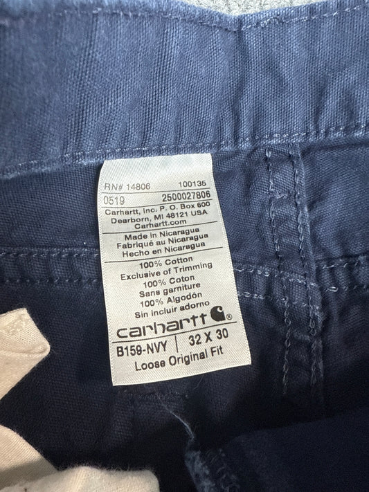 Carhartt Loose Fit Work Pants Navy (32x30)
