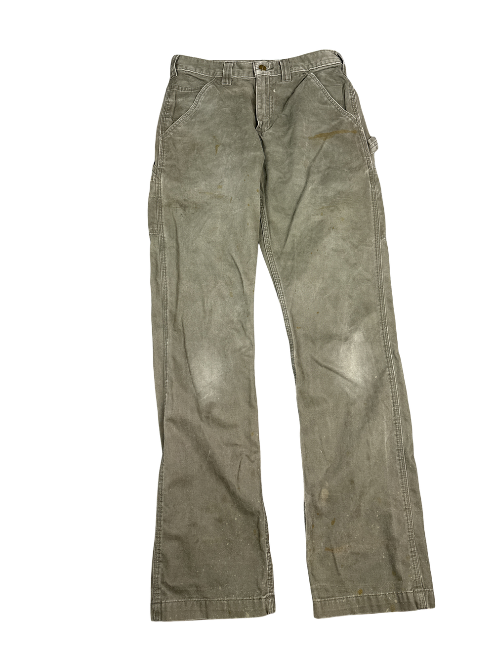 Carhartt Olive Double Knee Work Pants (30x33)