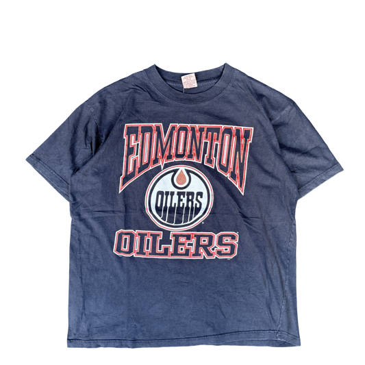1990s Edmonton Oilers Hockey Graphic Tee (L)