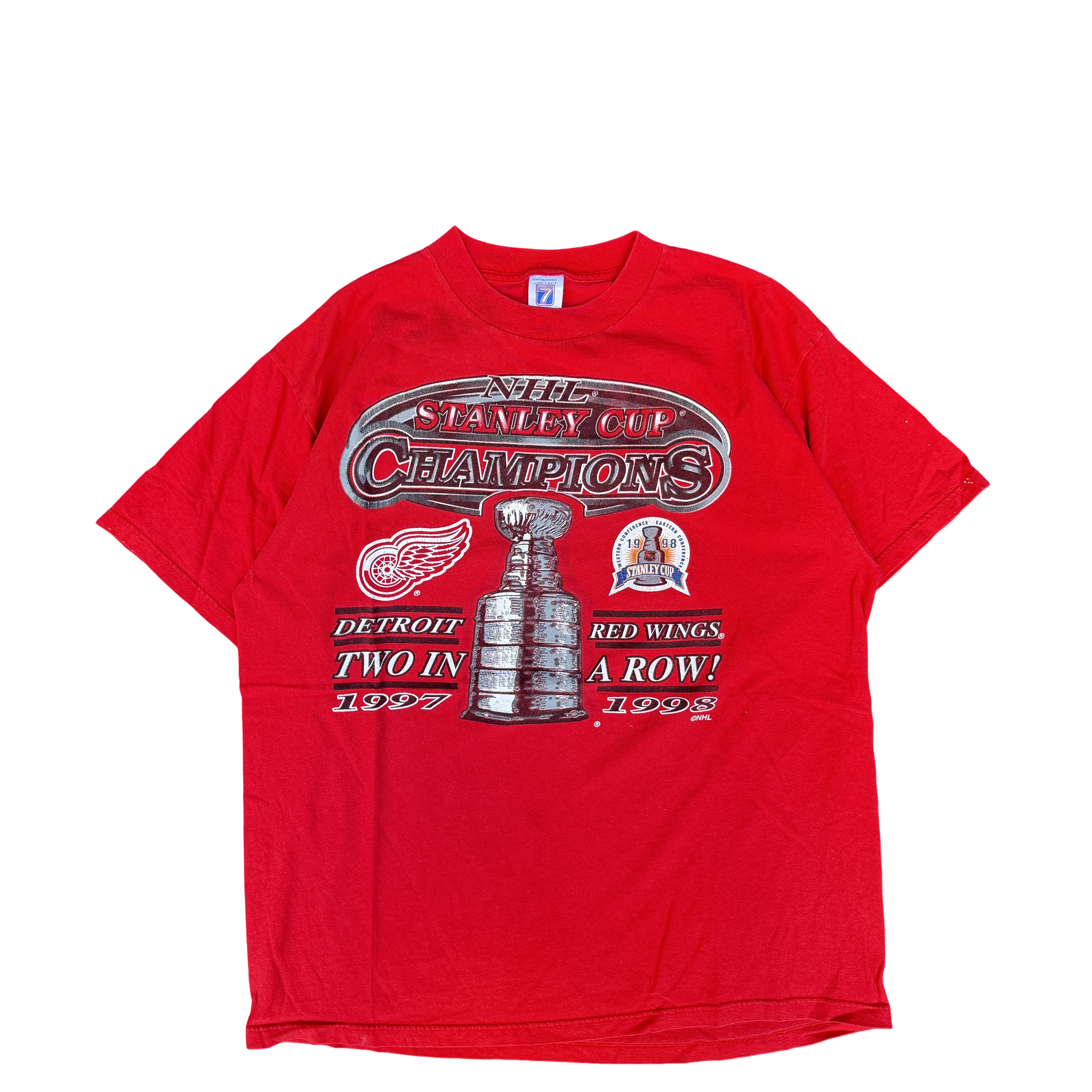 1990s Detroit Red Wings Stanley Cup Champions Tee (XL)